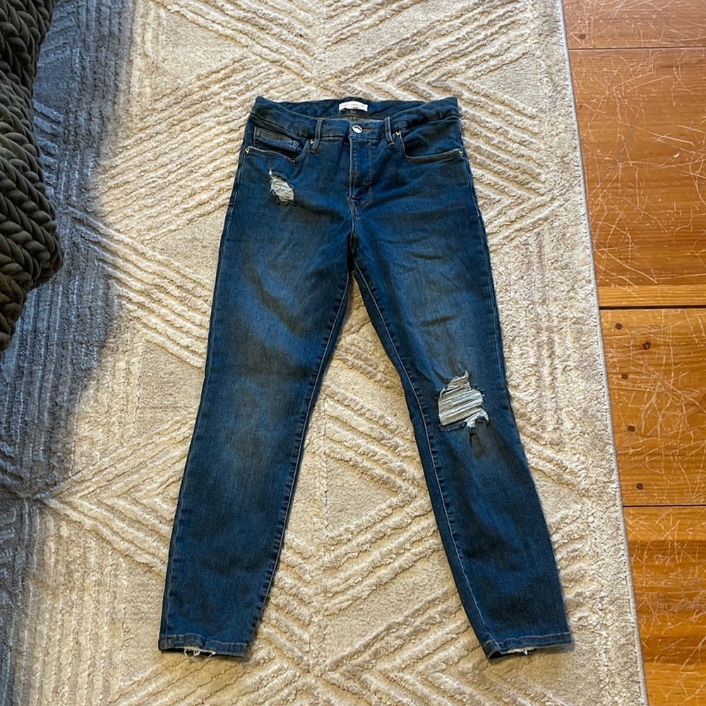 Size 4 petite Good American jeans
